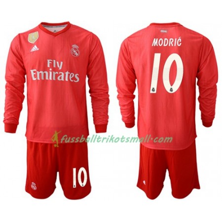 Fußballtrikots Real Madrid Modric 10 Kinder 2018-2019 Langarm Ausweichtrikot kaufen